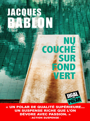 cover image of Nu couché sur fond vert